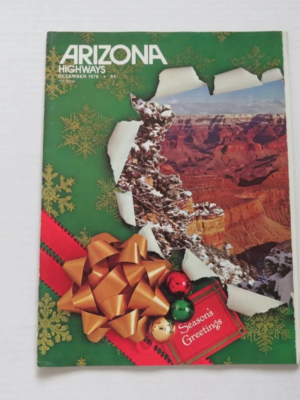 Arizona Highways Vintage Magazines Season’s Greetings 7 issues 1973-1983